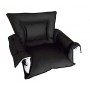GRAPHITE PADDED SANILUXE SEAT COVER S/L