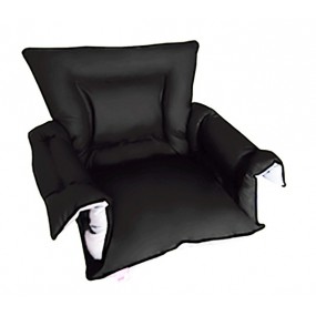 GRAPHITE PADDED SANILUXE SEAT COVER S/L
