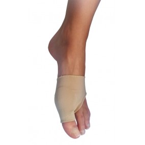 TISSUE-COVERED GEL BUNION PROTECTIVE SLEEVE S/S